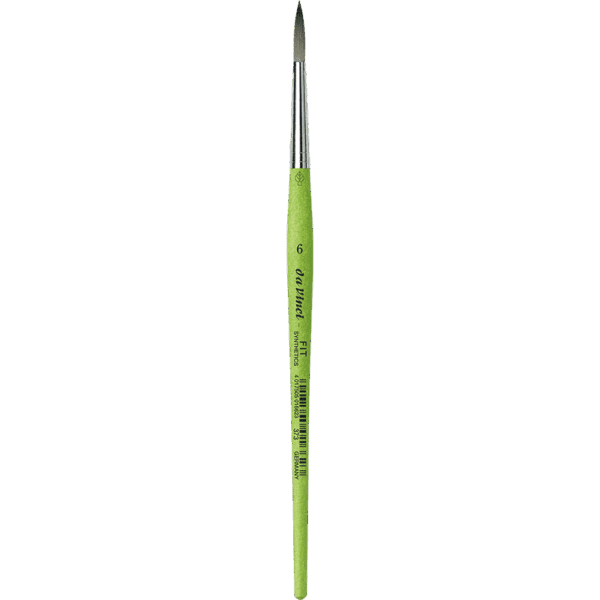 Da Vinci Fit Synthetics School And Hobby Round Brush 373 No6