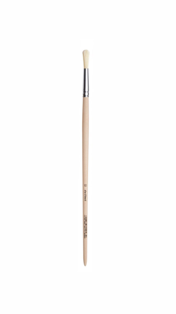 Da Vinci Round Brush White Bristle 7779 No12