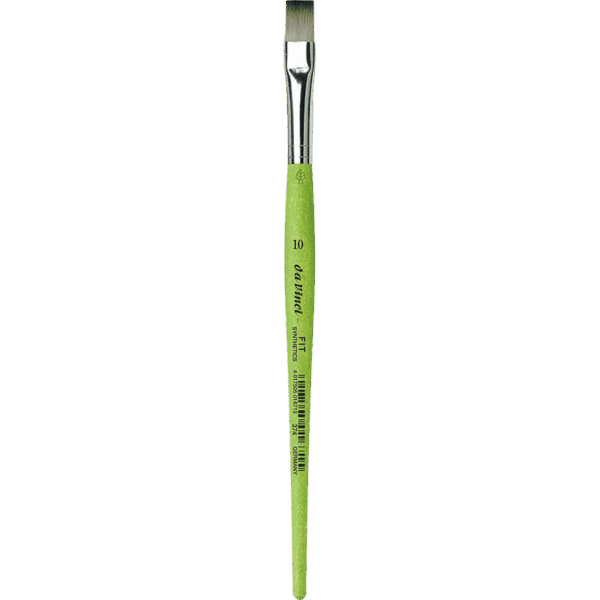 Da Vinci Fit Synthetics Flat Brush 374 No10