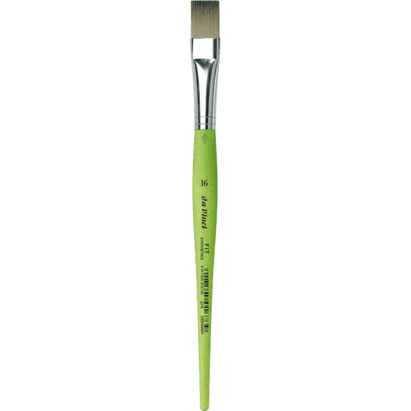Da Vinci Fit Synthetics Flat Brush 374 No16