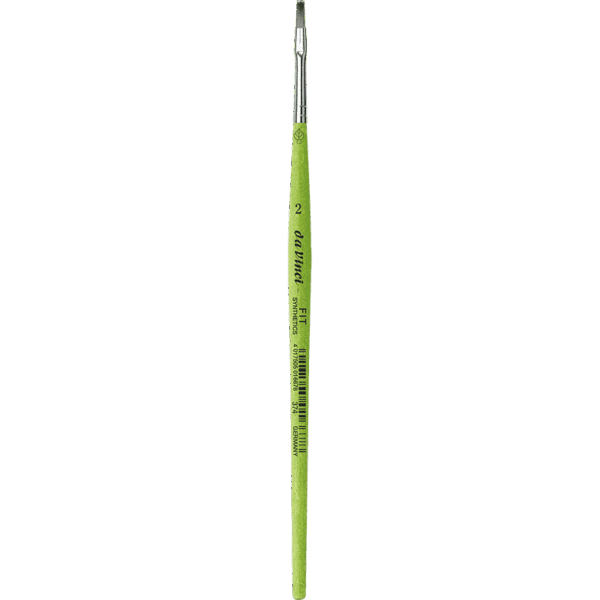 Da Vinci Fit Synthetics Flat Brush 374 No2