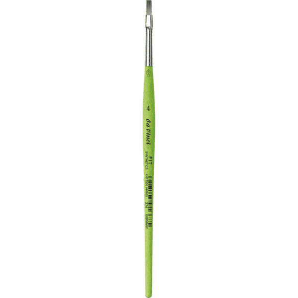 Da Vinci Fit Synthetics Flat Brush 374 No4