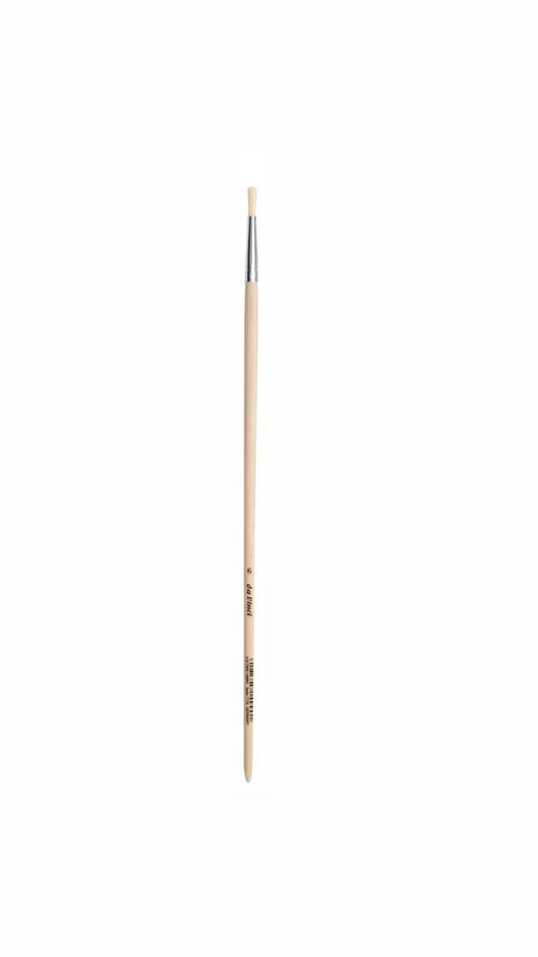 Da Vinci Round Brush White Bristle 7779 No6