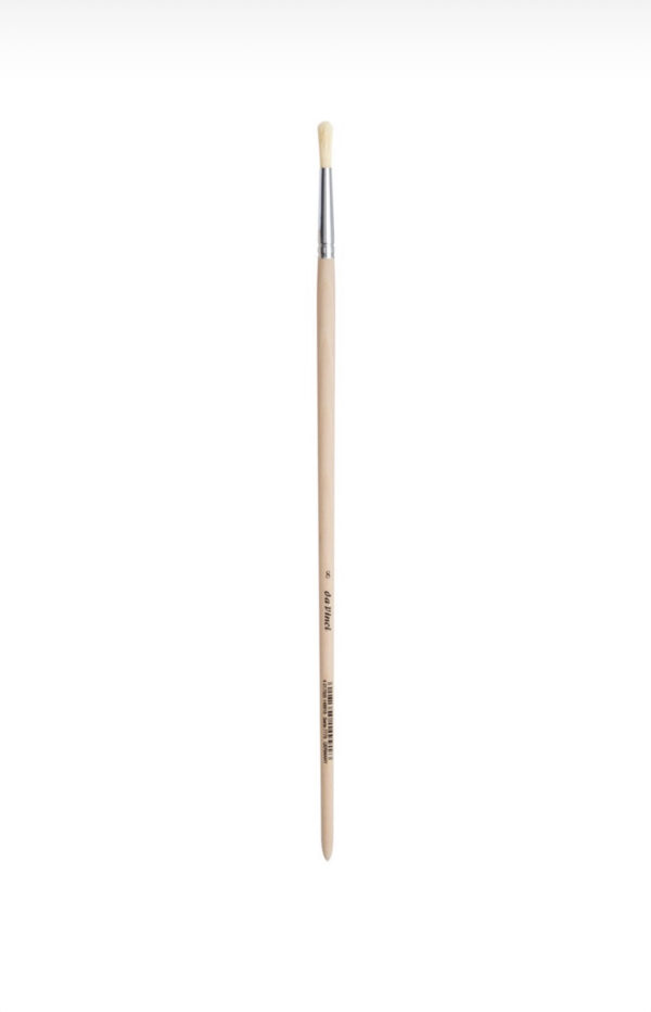 Da Vinci Round Brush White Bristle 7779 No8