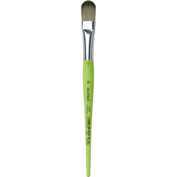 Da Vinci Synthetic Filbert Shaped Brush 375 No20