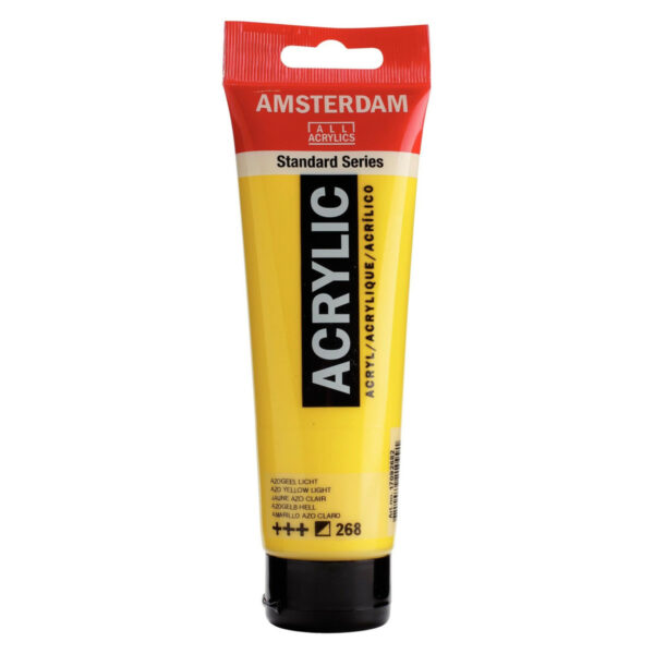 Amsterdam Standard Series Acrylic Color, 120ml AZO YELLOW L 268