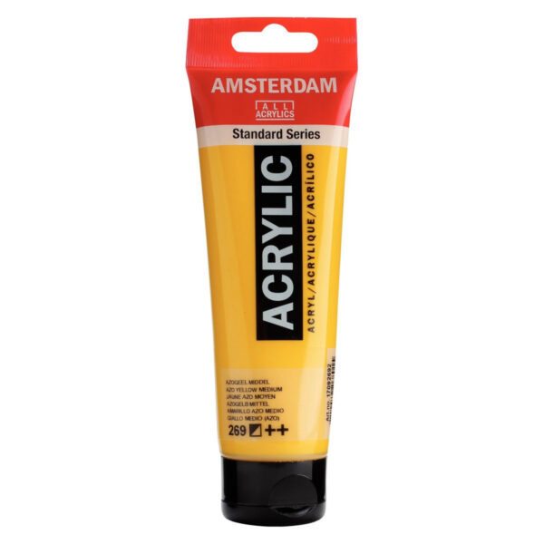 Amsterdam Standard Series Acrylic Color, 120ml AZO YELLOW M 269