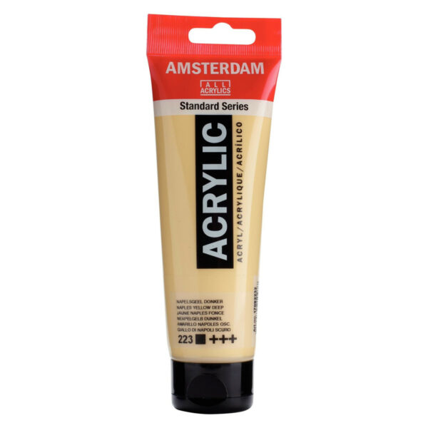 Amsterdam Standard Series Acrylic Color, 120ml NAPLES YELLOW D 223