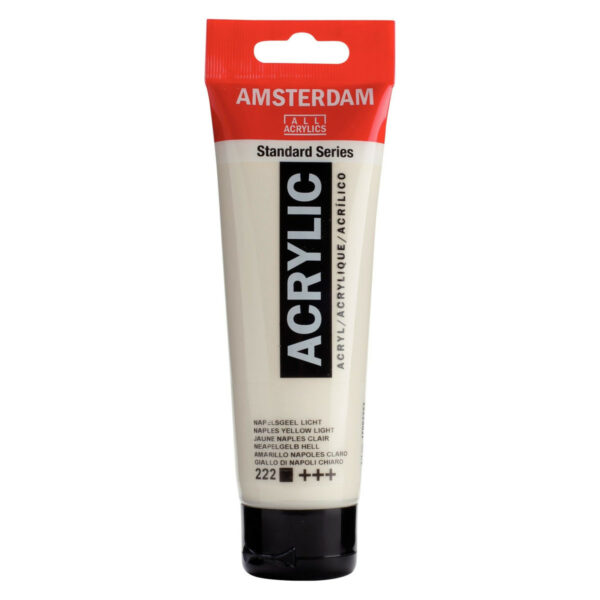 Amsterdam Standard Series Acrylic Color, 120ml NAPLES YELLOW L 222