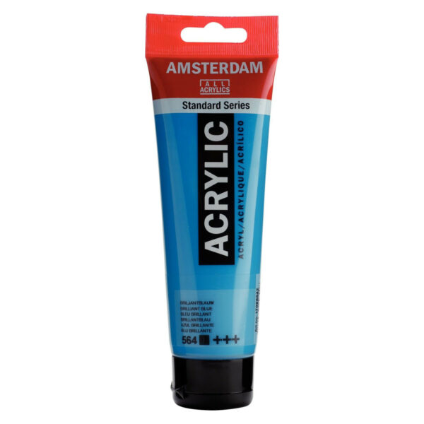 Amsterdam Standard Series Acrylic Color, 120ml BRILLIANT BLUE 564
