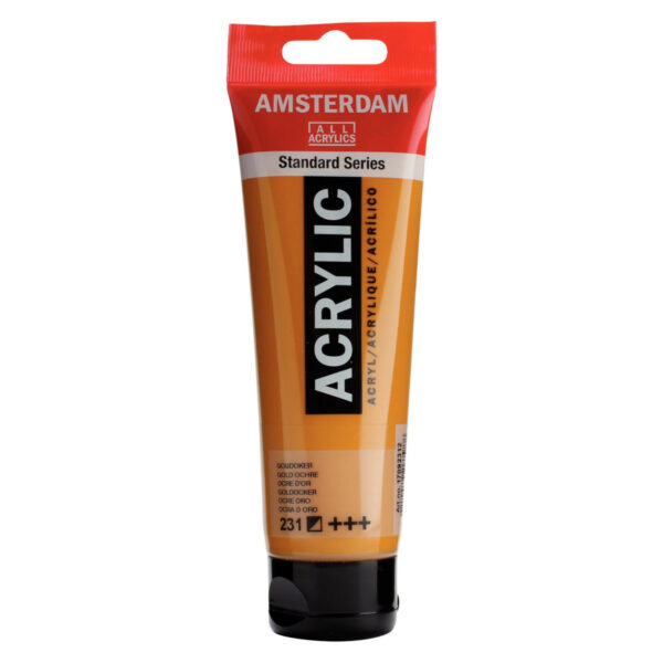 Amsterdam Standard Series Acrylic Color, 120ml GOLD OCHRE 231