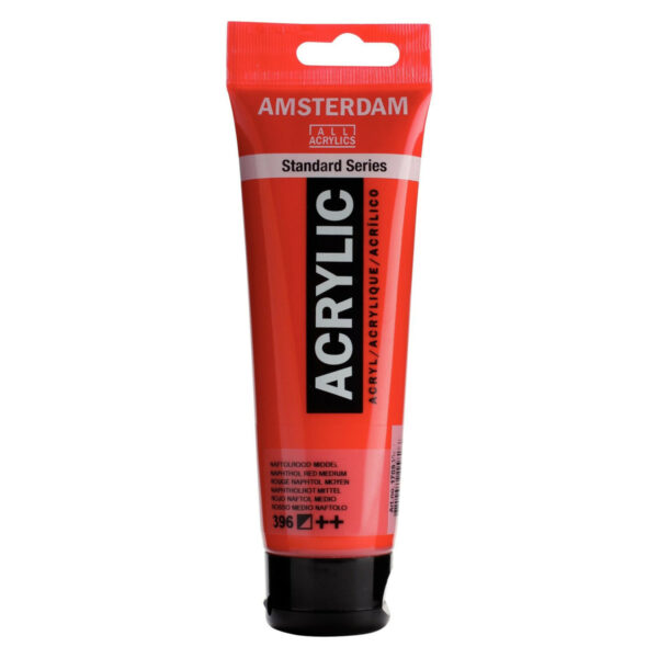 Amsterdam Standard Series Acrylic Color, 120ml NAPHTHOL RED M 396