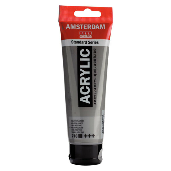 Amsterdam Standard Series Acrylic Color, 120ml NEUTRAL GREY 710