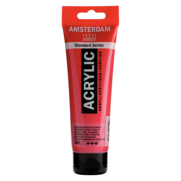 Amsterdam Standard Series Acrylic Color, 120ml PERM.RED PURPLE 348