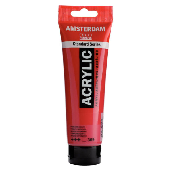 Amsterdam Standard Series Acrylic Color, 120ml PRIMARY MAGENTA 369