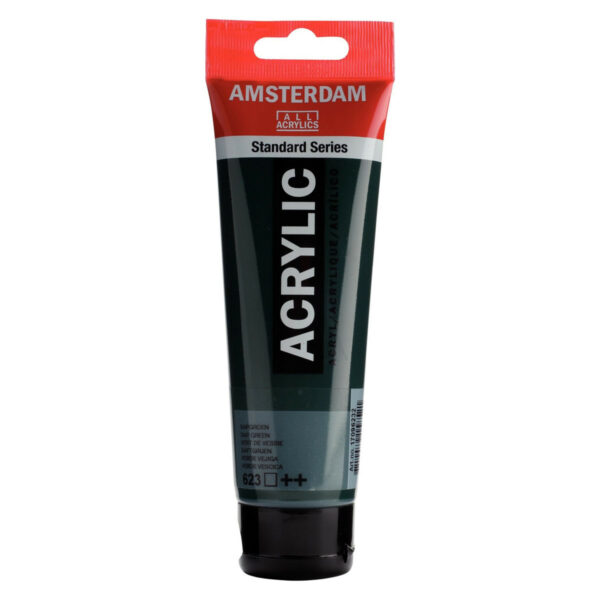 Amsterdam Standard Series Acrylic Color, 120ml SAP GREEN 623