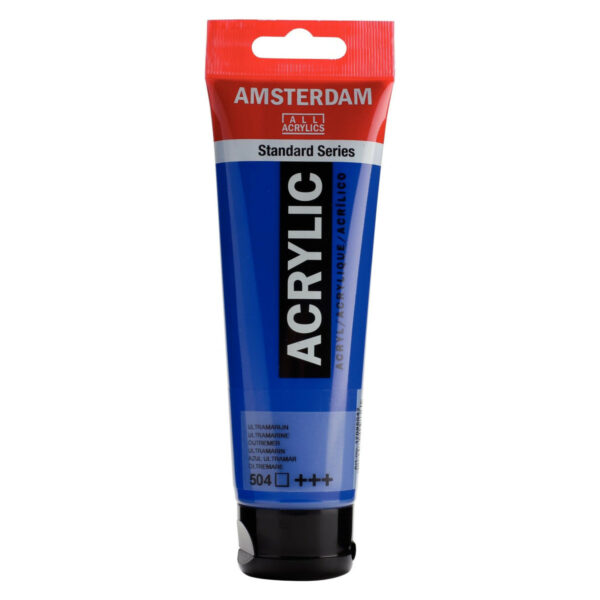 Amsterdam Standard Series Acrylic Color, 120ml ULTRAMARINE 504