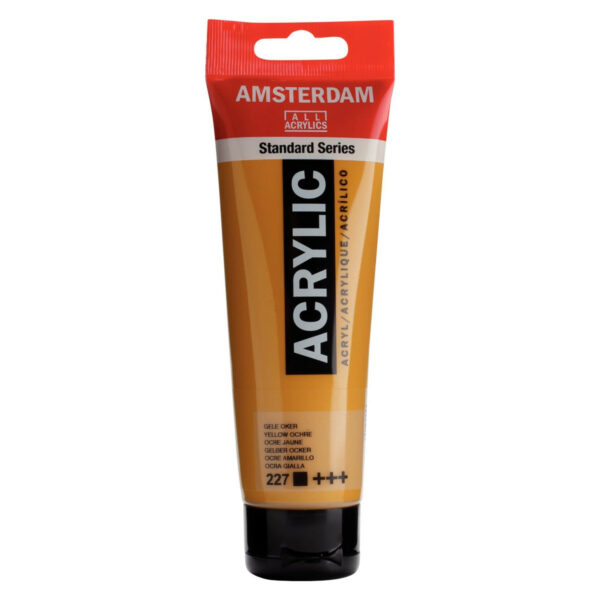 Amsterdam Standard Series Acrylic Color, 120ml YELLOW OCHRE 227