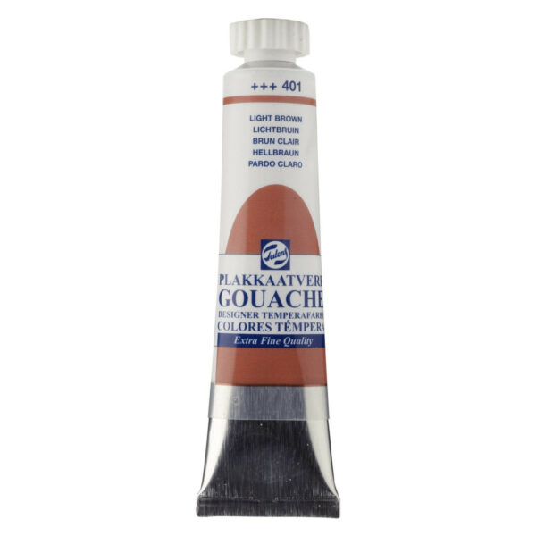 GOUACHE 20ml LIGHT BROWN 401