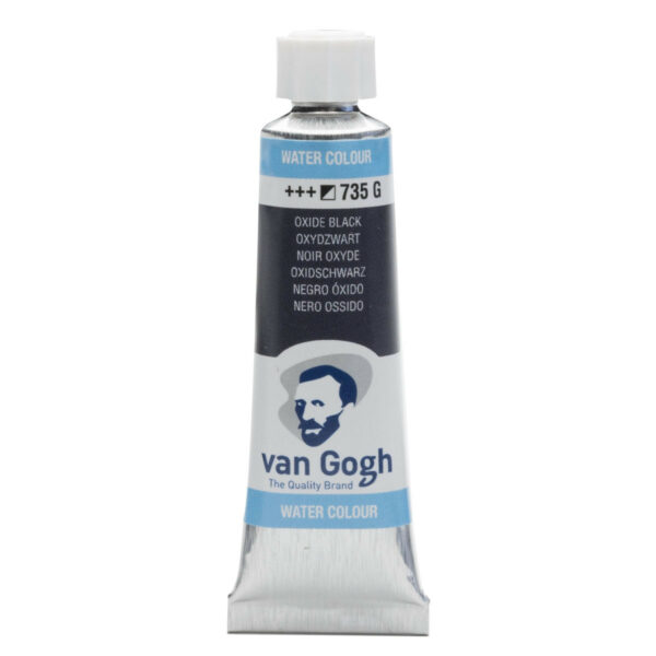 VAN GOGH Water Colour 10ml OXIDE BLACK 735