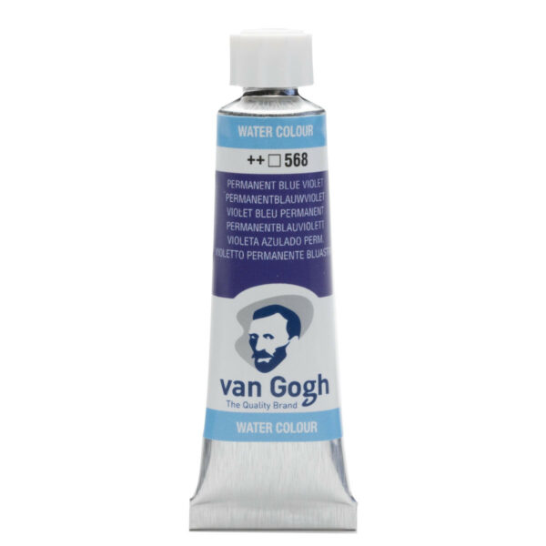 VAN GOGH Water Colour 10ml PERM. BLUE VIOLET 568