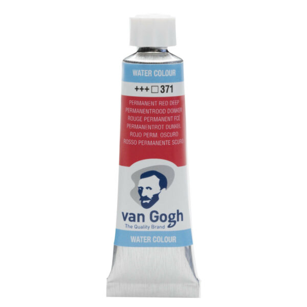 VAN GOGH Water Colour 10ml PERMANENT RED D 371