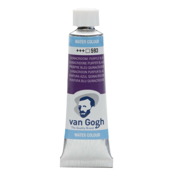 VAN GOGH Water Colour 10ml QUINACRIDONE PURPLE BLUE 593