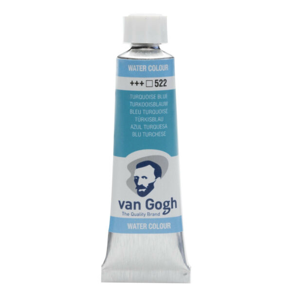 VAN GOGH Water Colour 10ml TURQUOISE BLUE 522