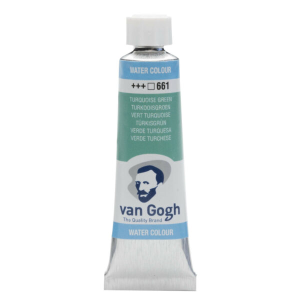 VAN GOGH Water Colour 10ml TURQUOISE GREEN 661