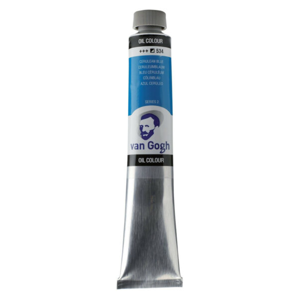 Van Gogh Oil Color Paint, 60ml CERULEAN BLUE 534