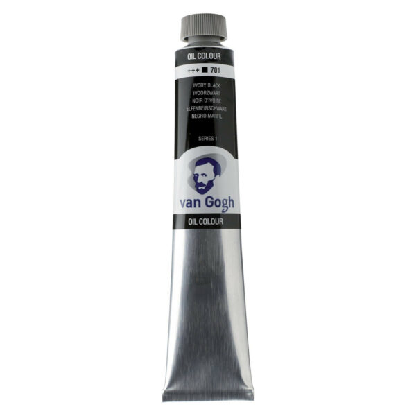 Van Gogh Oil Color Paint, 60ml IVORY BLACK 701
