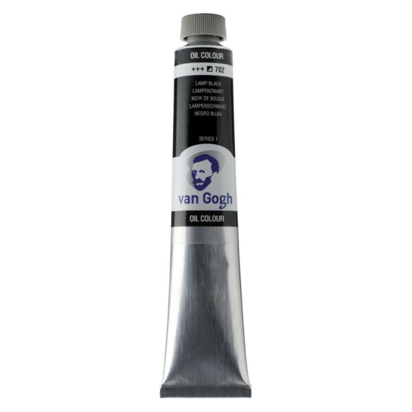 Van Gogh Oil Color Paint, 60ml LAMP BLACK 702