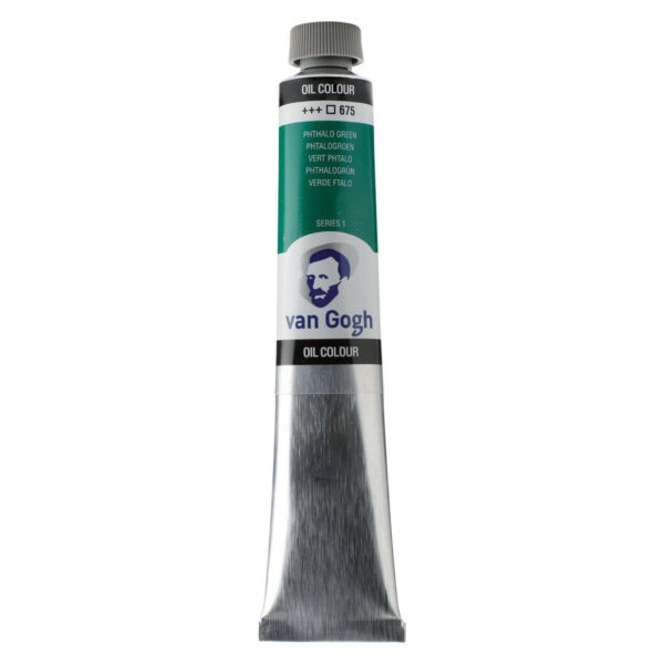 Van Gogh Oil Color Paint, 60ml PHTHALO GREEN 675