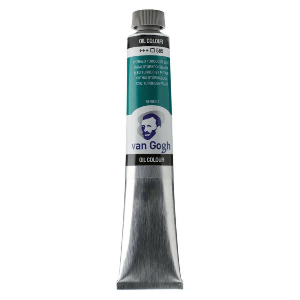 Van Gogh Oil Color Paint, 60ml PHTHALO TURQ. BLUE 565