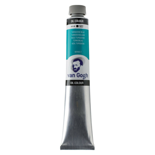 Van Gogh Oil Color Paint, 60ml TURQUOISE BLUE 522