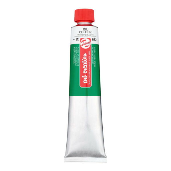 Talens Art Creation Oil Colour 200ml 662 PERMANENT GREEN