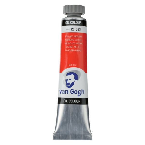 Van Gogh Oil Colour Paint, 20ml AZO RED M 393