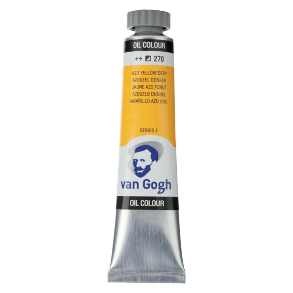 Van Gogh Oil Colour Paint, 20ml AZO YELLOW D 270