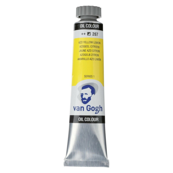 Van Gogh Oil Colour Paint, 20ml AZO YELLOW LEMON 267
