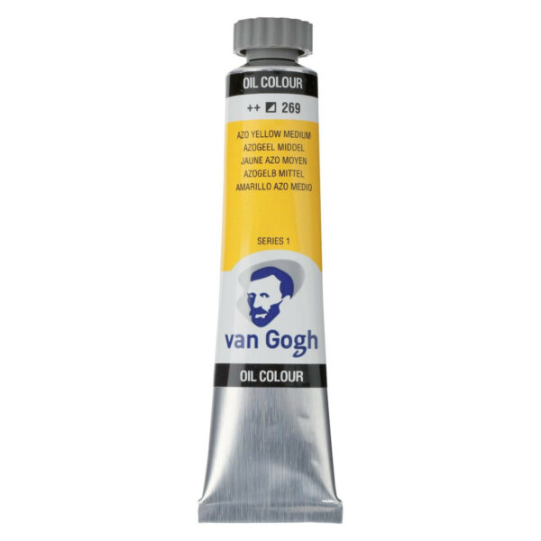Van Gogh Oil Colour Paint, 20ml AZO YELLOW M 269