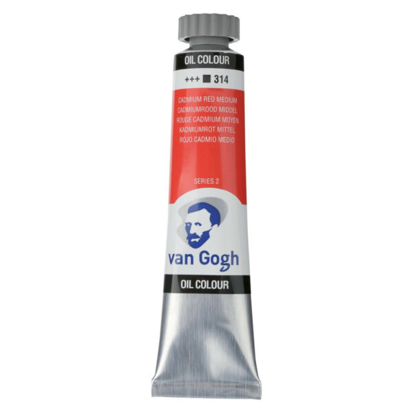 Van Gogh Oil Colour Paint, 20ml CADMIUM RED M 314