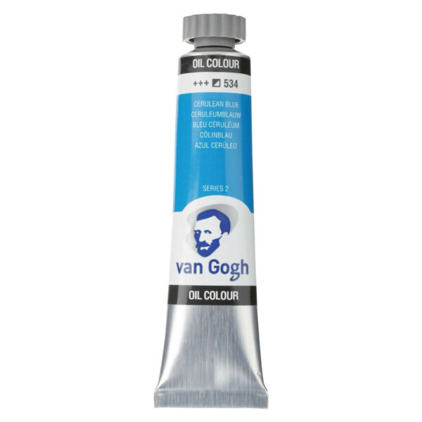Van Gogh Oil Colour Paint, 20ml CERULEAN BLUE 534