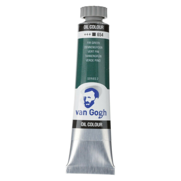 Van Gogh Oil Colour Paint, 20ml FIR GREEN 654