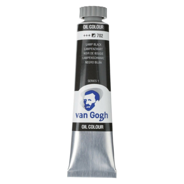 Van Gogh Oil Colour Paint, 20ml LAMP BLACK 702