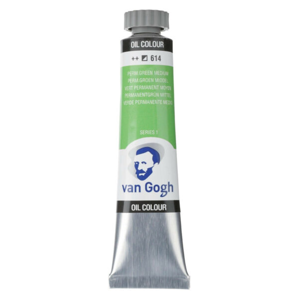 Van Gogh Oil Colour Paint, 20ml PERM.GREEN M 614