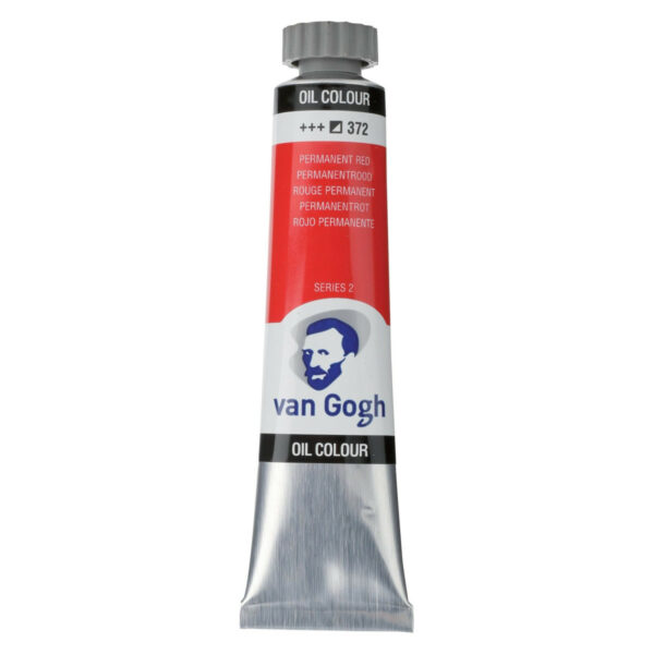 Van Gogh Oil Colour Paint, 20ml PERMANENT RED 372