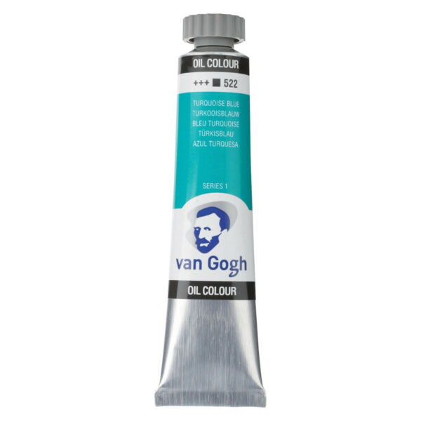 Van Gogh Oil Colour Paint, 20ml TURQUOISE BLUE 522