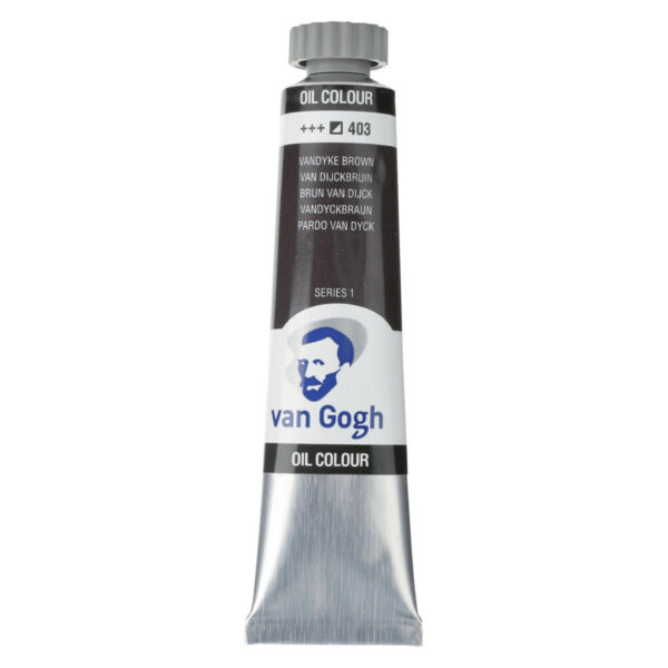 Van Gogh Oil Colour Paint, 20ml VANDYKE BROWN 403