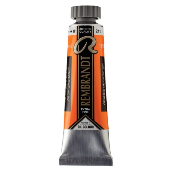 Rembrandt Oil Colour 40 ml CADMIUM ORANGE 211