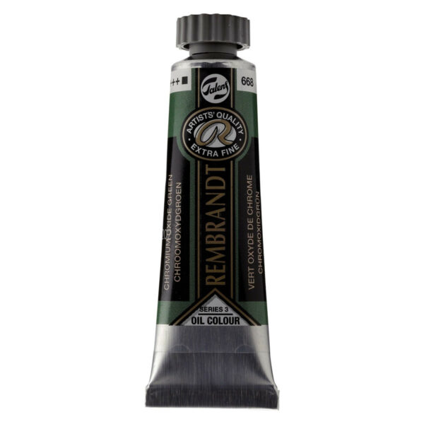 Rembrandt Oil Colour 40 ml CHROMIUM OX.GREEN 668